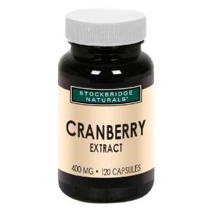  Stockbridge Naturals   Cranberry Extract     120 capsules 