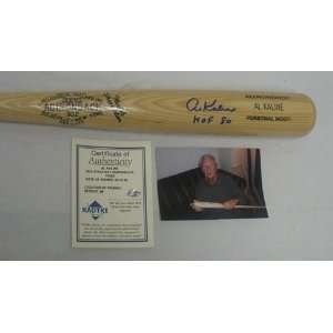  Al Kaline Autographed Baseball Bat Tigers Hof 80 Sports 