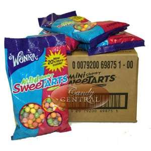 SweeTarts Mini Chewy Peg Bag (12 Bags):  Grocery & Gourmet 
