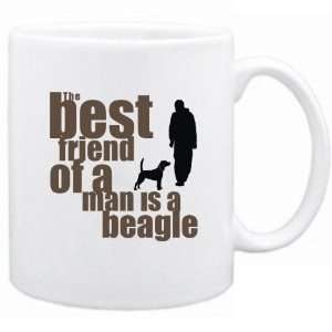   New  The Best Friend Of A Man Is A Beagle  Mug Dog