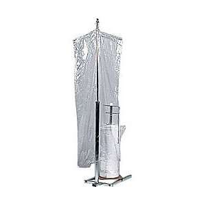  Chrome Garment Bag Racks With Bagging Jack