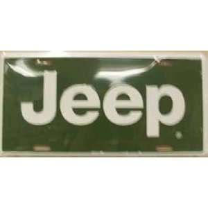  JEEP   6 inch x 12 inch standard size license plate 