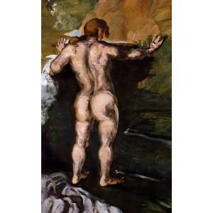   Cezanne Paul Le Baigneur au rocher 1867 69 