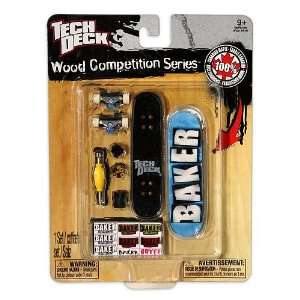    Tech Deck Wood Competition Series Baker Skateboards: Toys & Games