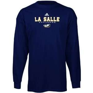  adidas La Salle Explorers Navy Blue True Basic Long Sleeve 