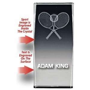  Crystal Tennis Trophies    Crystal Tennis Trophy Sports 