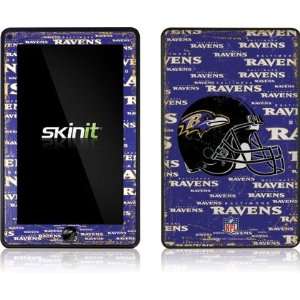   Baltimore Ravens   Blast Alternate Vinyl Skin for  Kindle Fire