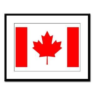    Large Framed Print Canadian Canada Flag HD: Everything Else
