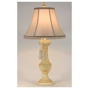  Creamy Yellow Balustrade Table Lamp