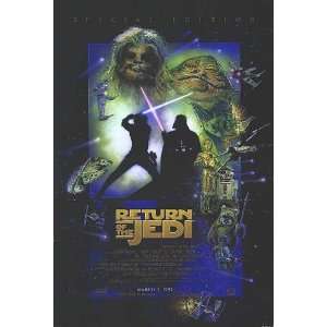Star Wars Trilogy Special Edition 1997 Return of the Jedi Movie Poster 