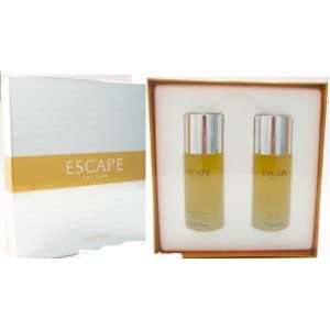  New ESCAPE Cologne by Calvin Klein 3.4 EDT 2 Piece Gift 