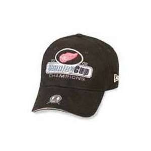  Hockey Fitted Hat   2002 Detroit Red Wings Stanley Cup 