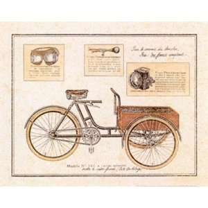  Triporteur De Livraison Poster Print