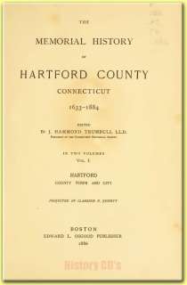 HARTFORD COUNTY CONNECTICUT Family History Genealogy  
