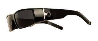 New Mens Spy Griffin Sunglasses Black Gloss Grey Italy  