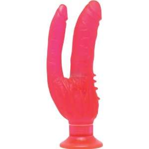   Waterproof Double Penetrator Wall Banger Pink