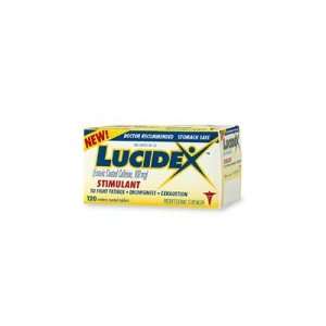  Lucidex Enteric Coated Caffeine, 100mg Tablets   120 ea 
