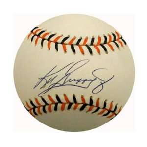  Ken Griffey Jr. Signed Ball   JSA): Sports & Outdoors