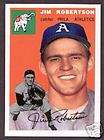 1954 Topps Archives #149 Jim Robertson Athle​tics