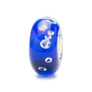 Authentic Trollbeads Blue Diamond   81007  