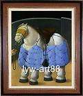 OIL PAINTING ART REPRO OF FERNANDO BOTERO Horse