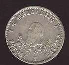 BOLIVIA POTOSI BEAUTIFUL MELGAREJO 1868 SILVER COIN M
