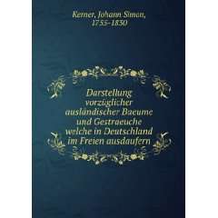   im Freien ausdaufern Johann Simon, 1755 1830 Kerner Books