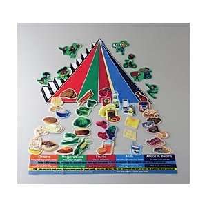  FOOD PYRAMID FLANNELBOARD SET Toys & Games