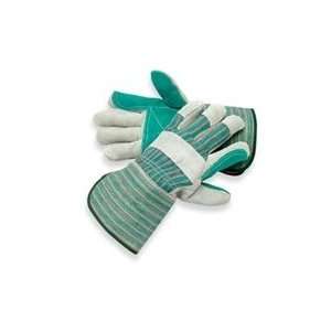  Radnor ® Economy Double Leather Palm Work Glove   Large Gloves 