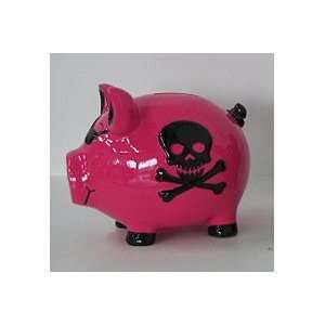  6 Punk Rock Skull Piggy Bank Toys & Games