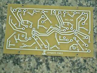 PC 5A Dynaco PAS2 pas 3 12ax7 tube preamp PCB Board ECC83 Line 