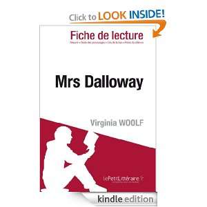 Mrs Dalloway de Virginia Woolf (Fiche de lecture) (French Edition 