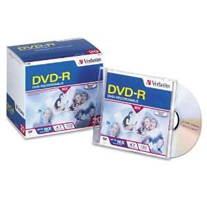  Verbatim  Disc DVD R 4.7GB for General use Branded Surface 