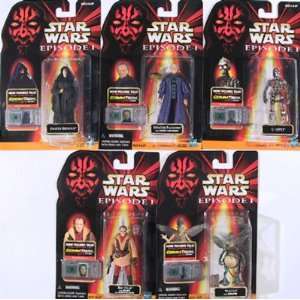  Star Wars Episode 1 Collection 2 Set of 5 with Darth 
