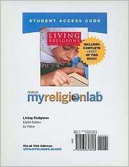 MyReligionLab with Pearson eText Student Access Code Card for Living 