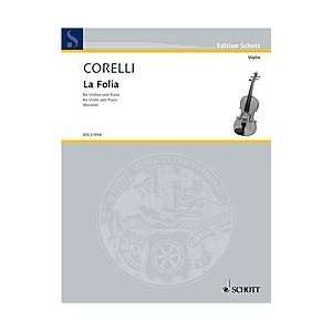  Kreisler Cm18 Corelli La Folia Vln Pft: Musical 