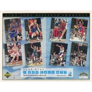   Distance Shootout Basketball Commemorative Sheet Sports Collectibles