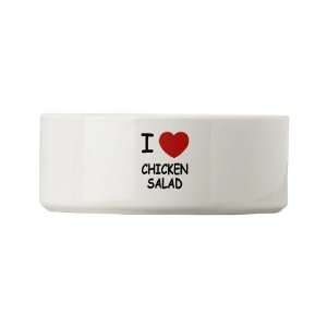  I heart chicken salad Food Small Pet Bowl by CafePress 