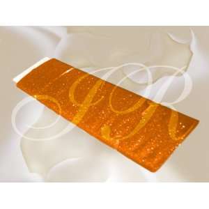  54x 30 Ft Premium Orange Glitter Tulle Fabric Sold Pack 