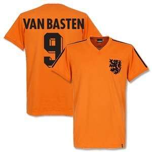   Holland World Cup Home Retro Shirt + Van Basten 9