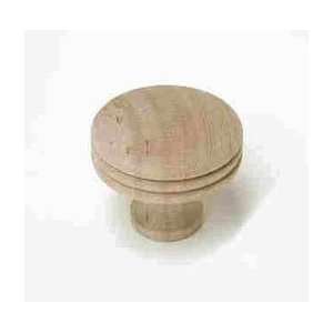  Birch Large Unfinished Knob 1 1/2 Turned K30 DP 2403 B 