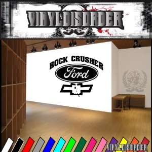 Rock Crusher Ford Bumper Sticker Vinyl Decal Stickers 022