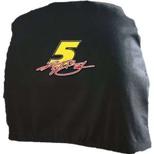  Kyle Busch Headrest Covers (2 Pack) Covers: Sports 