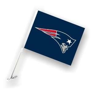  New England Patriots Two Sided Car Flag: Sports & Outdoors