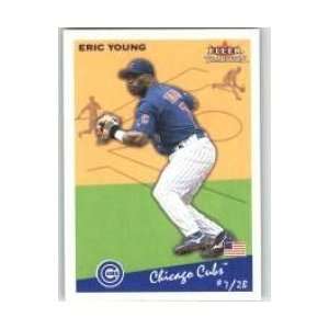  2002 Fleer Tradition #39 Eric Young SP   Chicago Cubs 