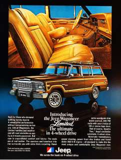 1979 Jeep Wagoneer Limited photo Introducing print ad  