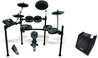 NEW! Alesis DM10 Studio Kit 6 Piece Electronic Drum Set + 50 Watt Drum 