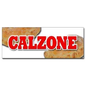  36 CALZONE DECAL sticker pizza italian restaurant italy 