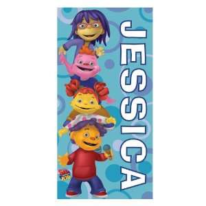  Sid the Science Kid Circles and Dots Beach Towel