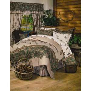  Pine Cone Bedding 8 Pc Full Bed In Bag Comforter & Sheet 